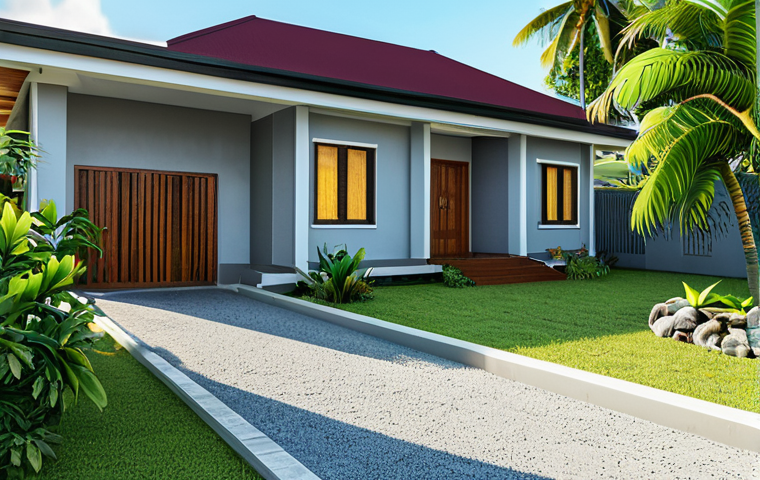 피지의 주택 가격 동향 - Traditional Fijian Bure**

"A traditionally built Fijian bure, fully clothed, in a lush tropical set...
