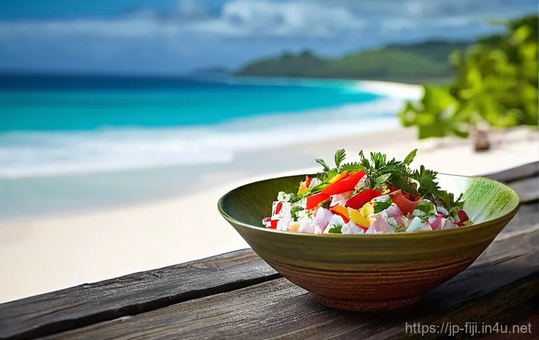 피지 여행 팁 및 주의사항 - **Snorkeling in a Pristine Fijian Coral Reef:**
    An awe-inspiring underwater shot of a person sno...